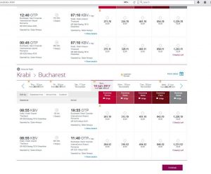 Zbor QATAR Airways Bucuresti - Doha - Krabi Thailanda 40