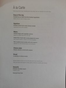 Zbor București Chiang Mai Qatar Airways Business Class mancare meniu
