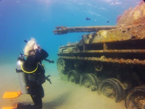 tanc scufundat aqaba iordania 2