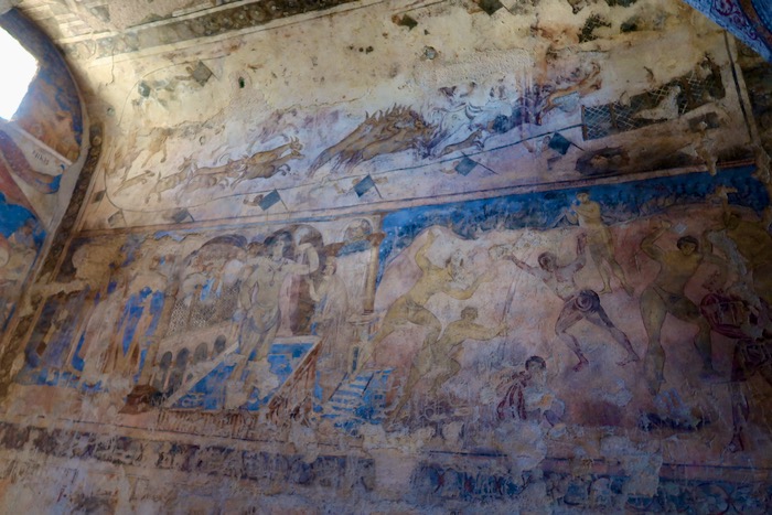 Qasr Amra Castelele desertului 7
