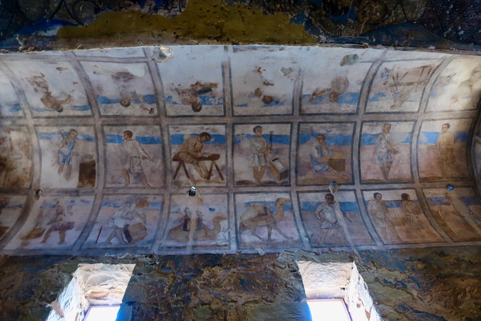 Qasr Amra Castelele desertului 6